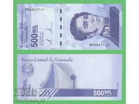 (¯`'•.¸ VENEZUELA 500.000 Bolivar 2020 UNC ¸.•'´¯)