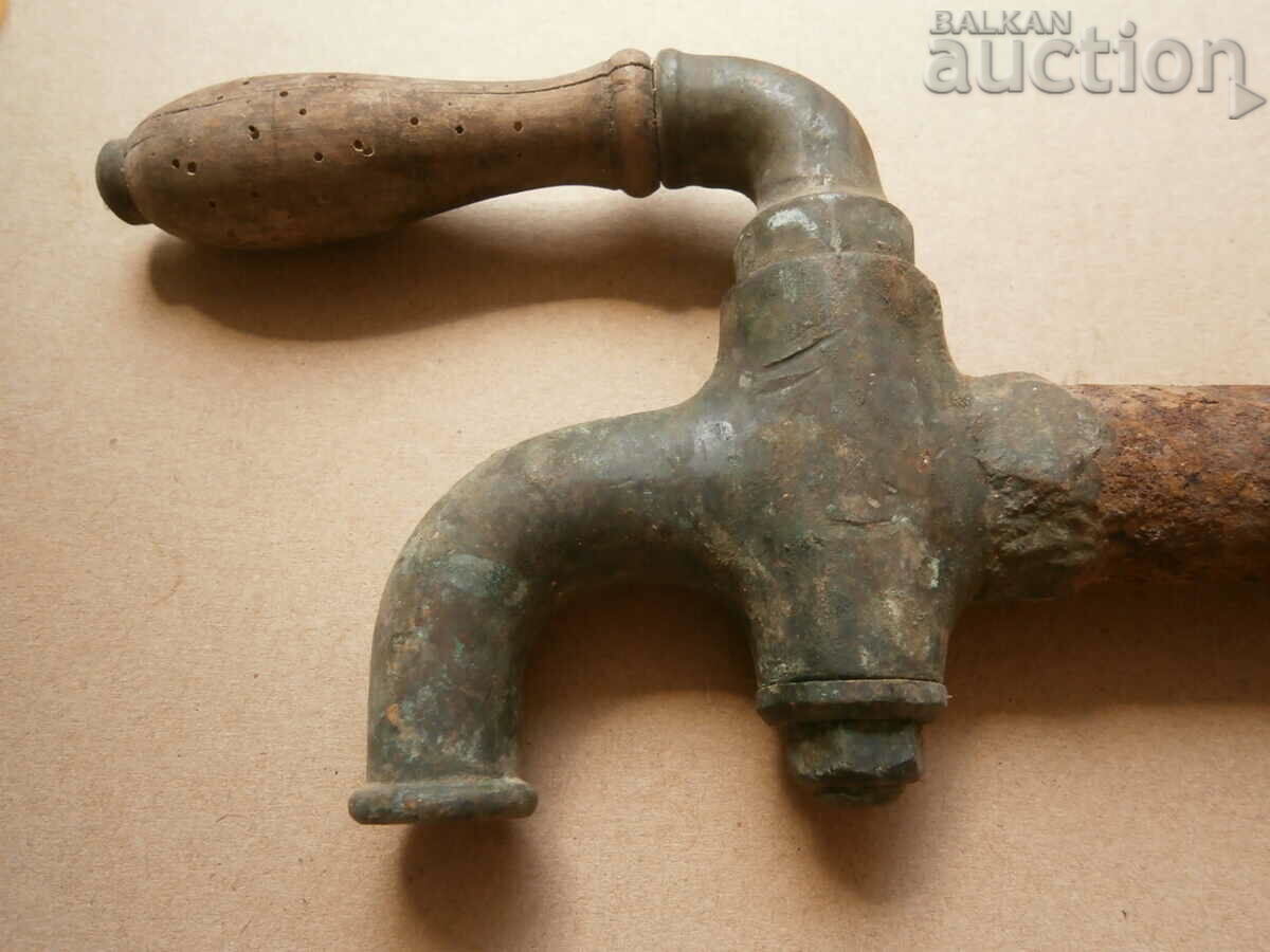 Antique Large Bozaji Faucet Bronze Cricket Cinnamon - 5 Antique Large Bozaji Faucet Bronze Cricket Cinnamon - 5