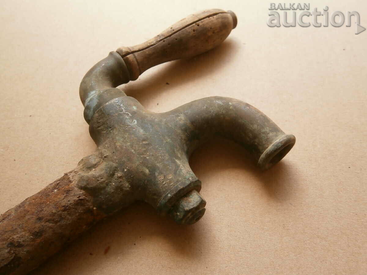 Antique Large Bozaji Faucet Bronze Cricket Cinnamon - 7 Antique Large Bozaji Faucet Bronze Cricket Cinnamon - 7