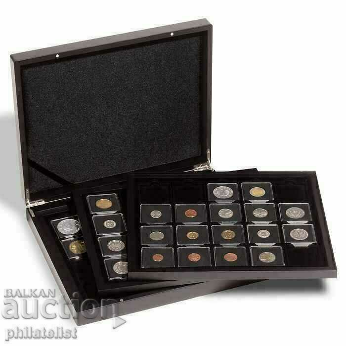 Auction Square capsules for coins QUADRUM - 15 mm, 10 pcs. Auction Square capsules for coins QUADRUM - 15 mm, 10 pcs.