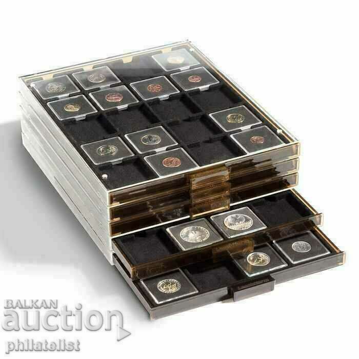 Delivery of Square capsules for coins QUADRUM - 15 mm, 10 pcs. Delivery of Square capsules for coins QUADRUM - 15 mm, 10 pcs.