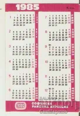 Calendar Lokomotiv Sofia 1985 wrestling with price 1.20 BGN | € 0.61 Calendar Lokomotiv Sofia 1985 wrestling with price 1.20 BGN | € 0.61