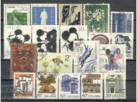 Timbre postale - mix - lot 127, China 19 buc.