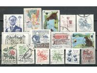 Пощенски марки - микс - лот 130, Швеция 15 бр.