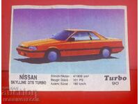 PICTURE TURBO TURBO N 90 NISSAN SKYLLINE GTS TURB0