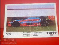 КАРТИНКА ТУРБО TURBO N 97 FORD FORMULA 1