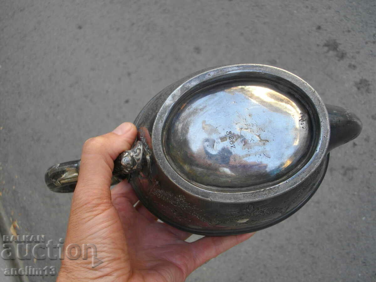 OLD SILVER KETTLE - 7 OLD SILVER KETTLE - 7