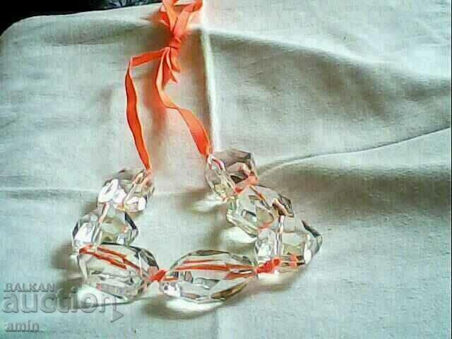 beautiful large crystal necklace with price 15.00 BGN | € 7.67 beautiful large crystal necklace with price 15.00 BGN | € 7.67