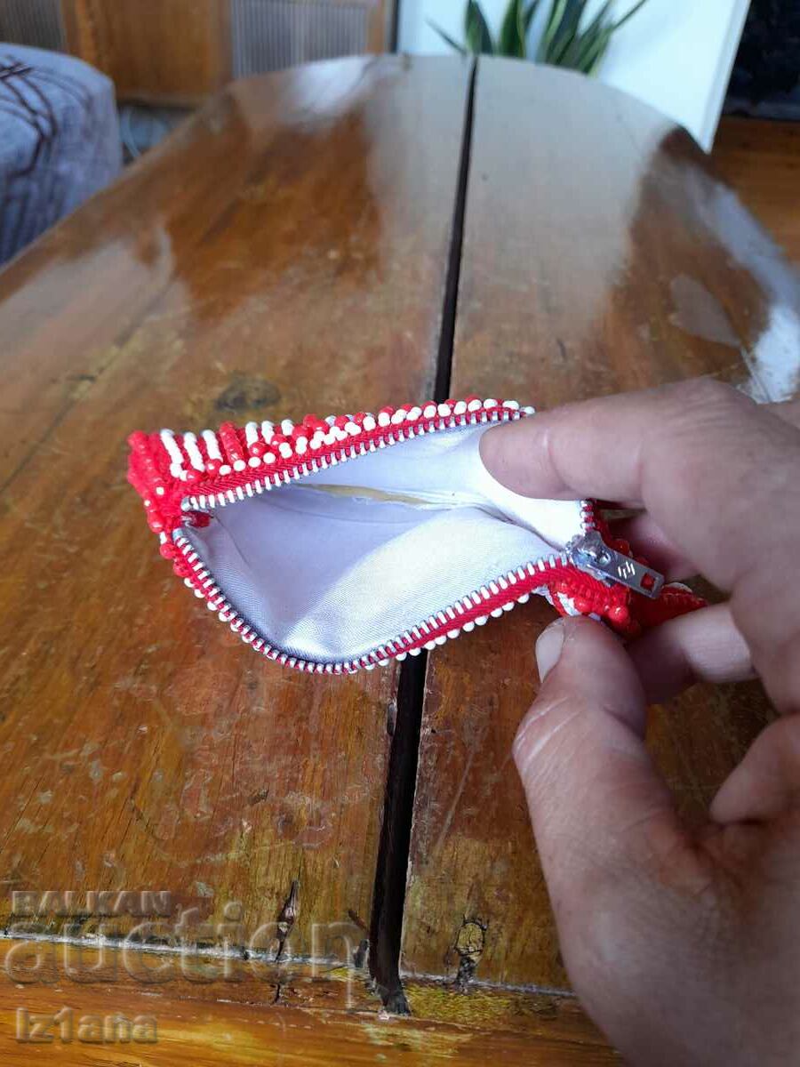 pungă cu margele veche - 5 pungă cu margele veche - 5