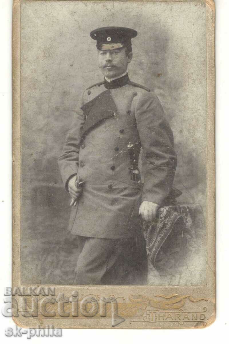 Παλιά φωτογραφία σε χαρτόνι - Αξιωματικός