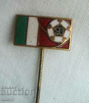 Italy 1990 FIFA World Cup badge badge with price 5.00 BGN | € 2.56