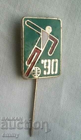 Badge badge World Cup, Italy 1990, enamel