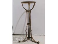 Bronze stand for gas lamp pot ashtray spittoon