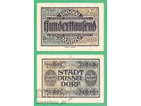 (Düsseldorf) 100 000 marks 1923. • • • •)