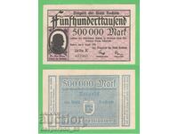 (¯` '• .¸GERMANIYA (Bochum) 500.000 mărci anul 1923. •' '°)