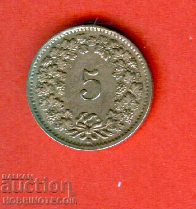 SWITZERLAND SWITZERLAND 5 issue issue 1955 with price 1.99 BGN | € 1.02