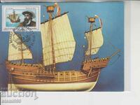 Postcard maximum Ships Sailors
