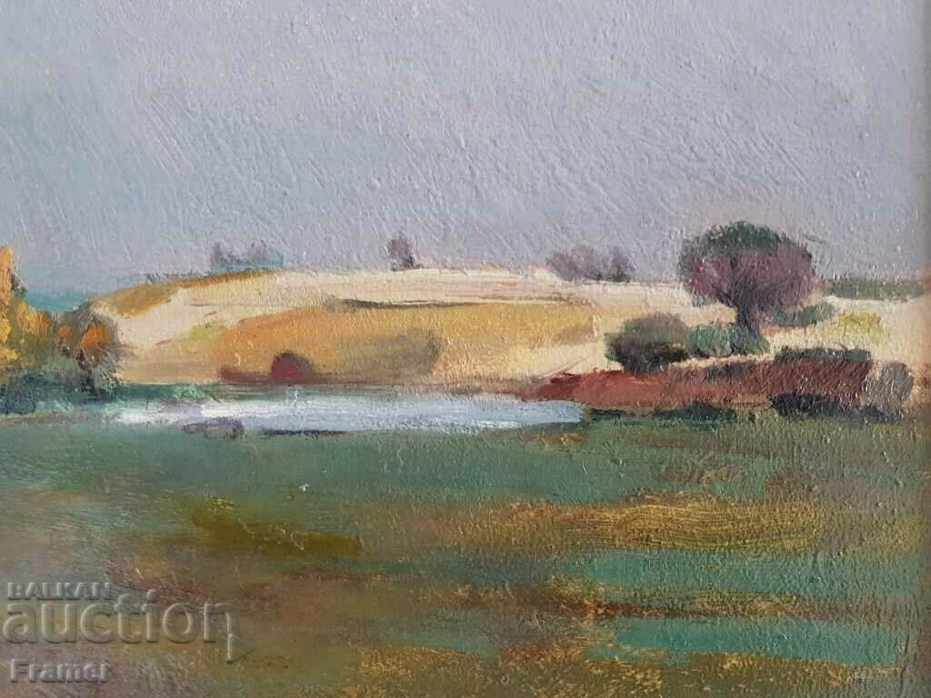 Delivery of Atanas Mihov Landscape Iskar River 1957 Delivery of Atanas Mihov Landscape Iskar River 1957