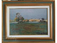 Peisajul Atanas Mihov Râul Iskar 1957