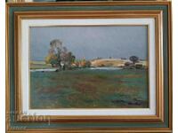 Peisajul Atanas Mihov Râul Iskar 1957