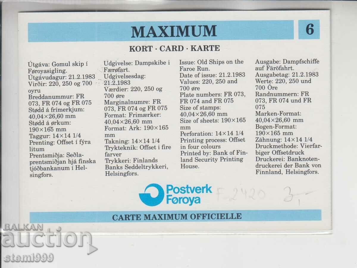 Postal card maximum Ships with price 1.50 BGN | € 0.77