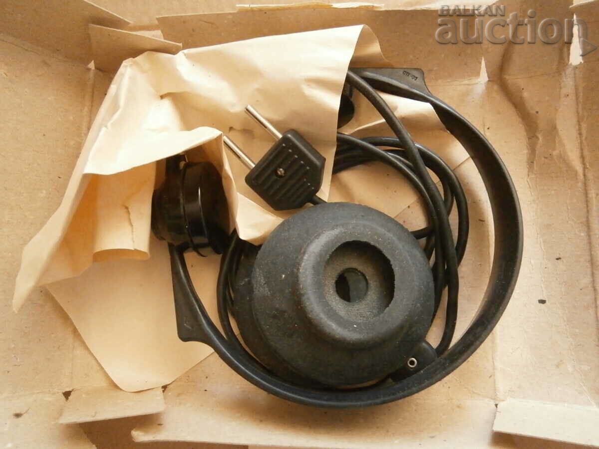 αντίκες ακουστικά από τον ραδιοφωνικό σταθμό ΕΣΣΔ 3200 ohms με τιμή 31.00 BGN | € 15.85 αντίκες ακουστικά από τον ραδιοφωνικό σταθμό ΕΣΣΔ 3200 ohms με τιμή 31.00 BGN | € 15.85