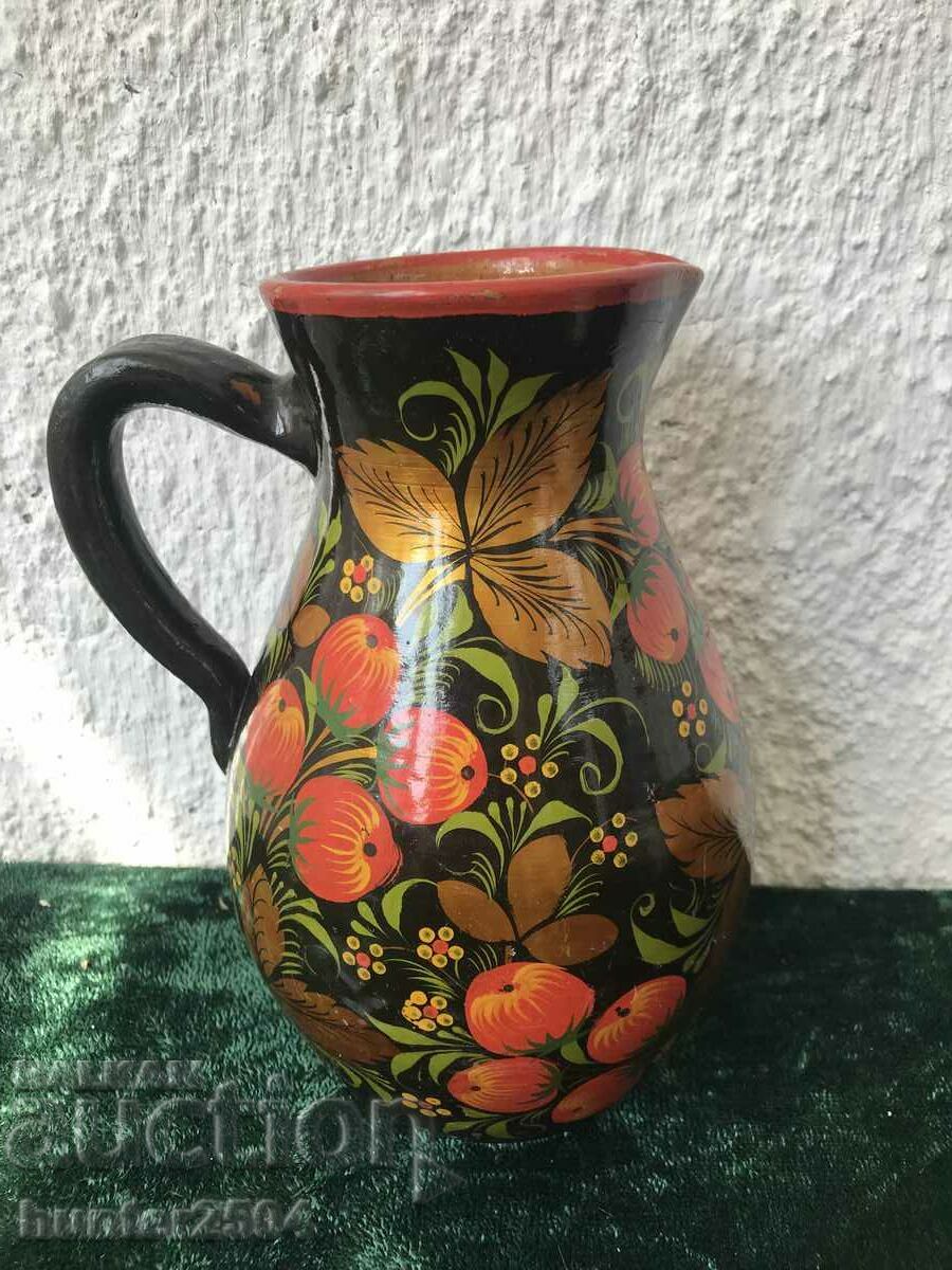 Vase-jug, 20/8 cm, painted, USSR with price 34.95 BGN | € 17.87