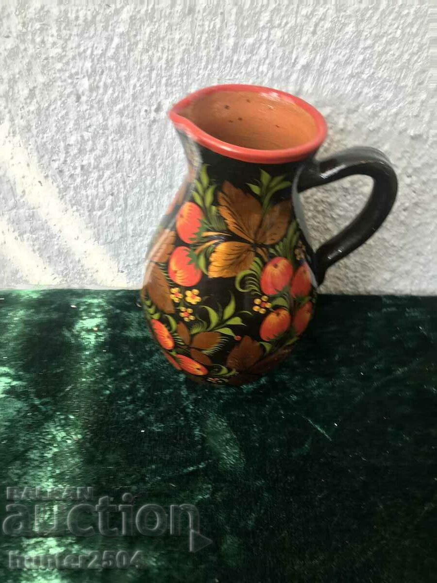 Auction  Vase-jug, 20/8 cm, painted, USSR