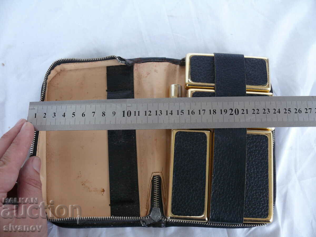 Vintage Men's Barber Kit #1482 - 7 Vintage Men's Barber Kit #1482 - 7