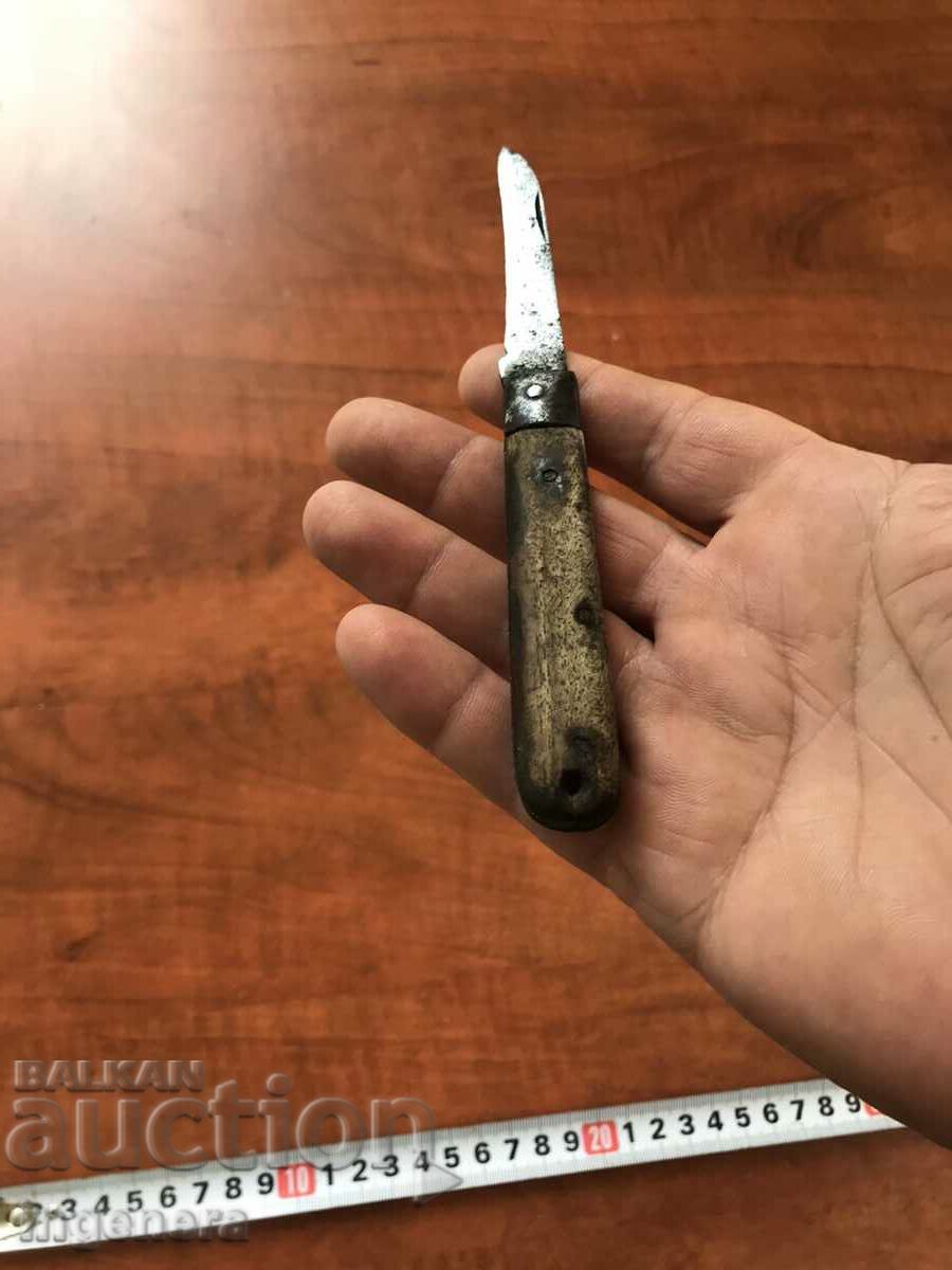 Delivery of FOLDING KNIFE BLADE WOODEN STICK LEG VERY OLD Delivery of FOLDING KNIFE BLADE WOODEN STICK LEG VERY OLD