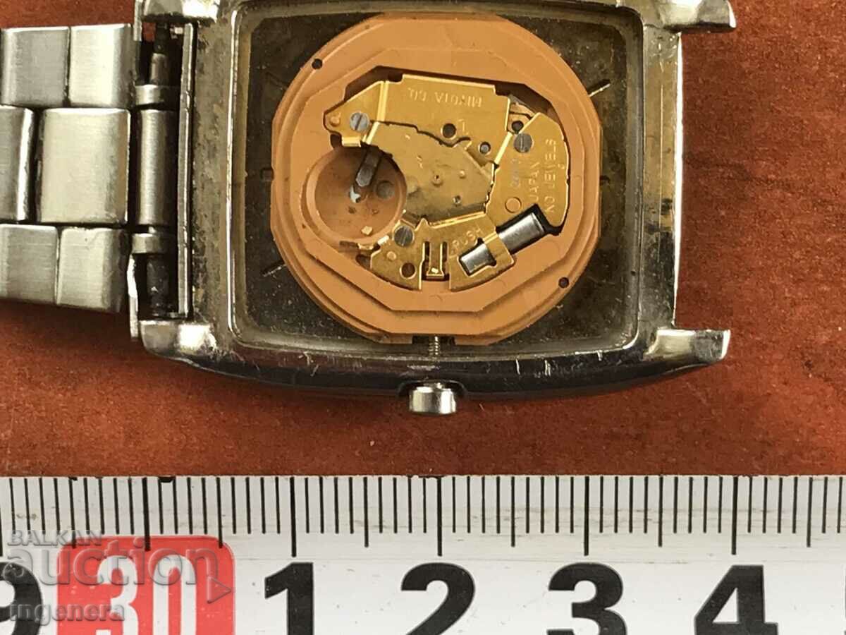 Auction MEN'S HAND WATCH NOT WORKING GOLD PLATED ELECTRONIC Auction MEN'S HAND WATCH NOT WORKING GOLD PLATED ELECTRONIC