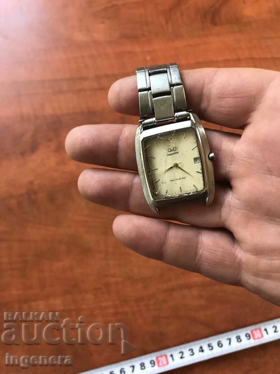 MEN'S HAND WATCH NOT WORKING GOLD PLATED ELECTRONIC - 5 MEN'S HAND WATCH NOT WORKING GOLD PLATED ELECTRONIC - 5