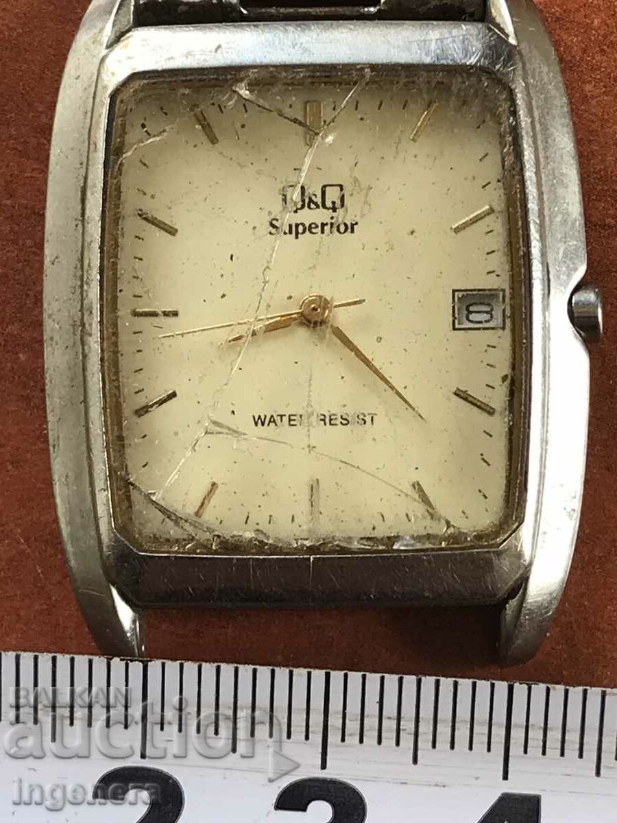 MEN'S HAND WATCH NOT WORKING GOLD PLATED ELECTRONIC