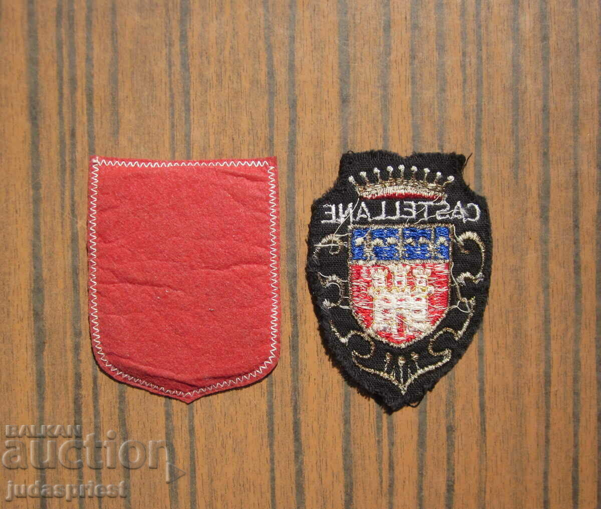 δύο παλιά μπαλώματα εμβλήματα σημάδια της ΣΕΒΙΛΙΑΣ και της ΚΑΣΤΕΛΑΝΗΣ - 5 δύο παλιά μπαλώματα εμβλήματα σημάδια της ΣΕΒΙΛΙΑΣ και της ΚΑΣΤΕΛΑΝΗΣ - 5