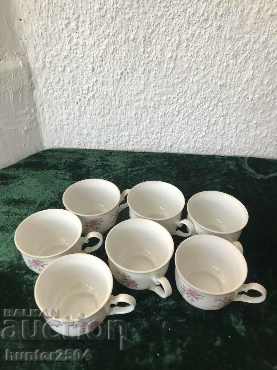 Coffee cups-7 pcs, 6/8 cm, Bavaria with price 34.95 BGN | € 17.87