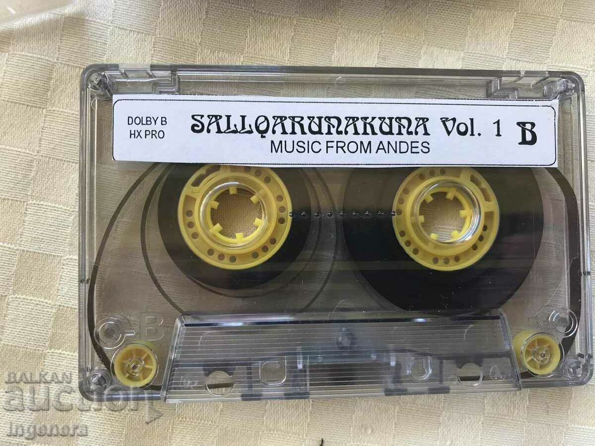 AUDIO CASSETTE CASSETTE-SALLQARUNAKUNA ORIGINAL - 6 AUDIO CASSETTE CASSETTE-SALLQARUNAKUNA ORIGINAL - 6