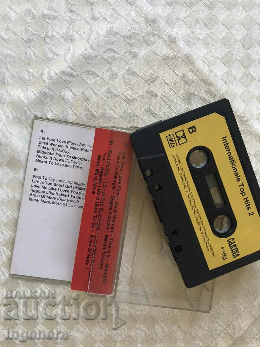 AUDIO CASSETTE CASSETTE-TOP HITS- ORIGINAL - 5 AUDIO CASSETTE CASSETTE-TOP HITS- ORIGINAL - 5