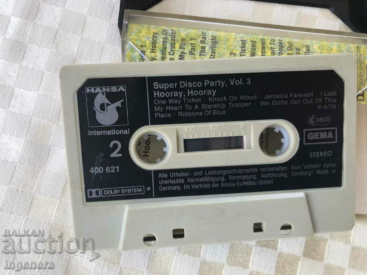 Licitație CASETA AUDIO CASETA ORIGINAL-SUPER DISCO PARTY