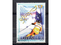 1997. Словения. Световна купа по ски "Златна лисица" за жени