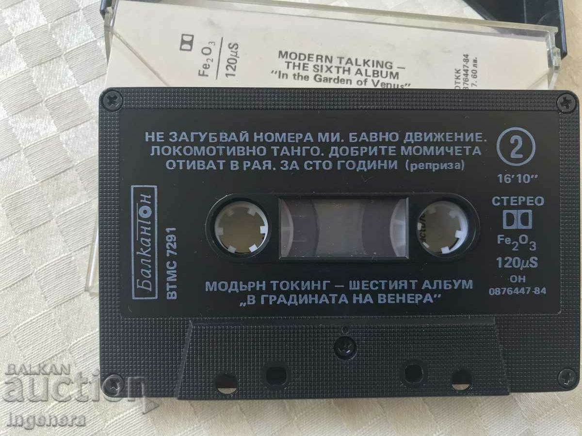 Auction AUDIO CASSETTE CASSETTE ORIGINAL-MODERN TALKING Auction AUDIO CASSETTE CASSETTE ORIGINAL-MODERN TALKING