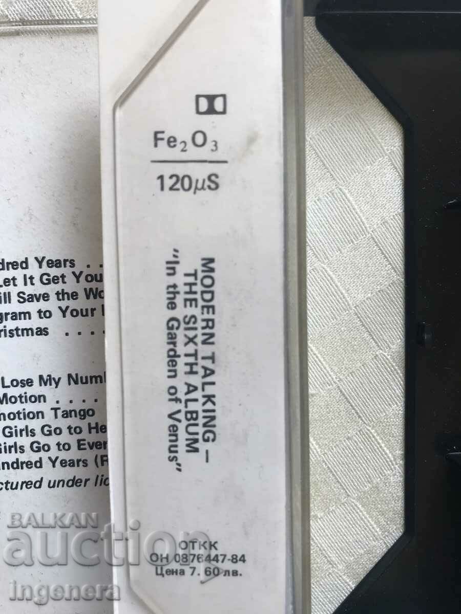 Delivery of AUDIO CASSETTE CASSETTE ORIGINAL-MODERN TALKING Delivery of AUDIO CASSETTE CASSETTE ORIGINAL-MODERN TALKING