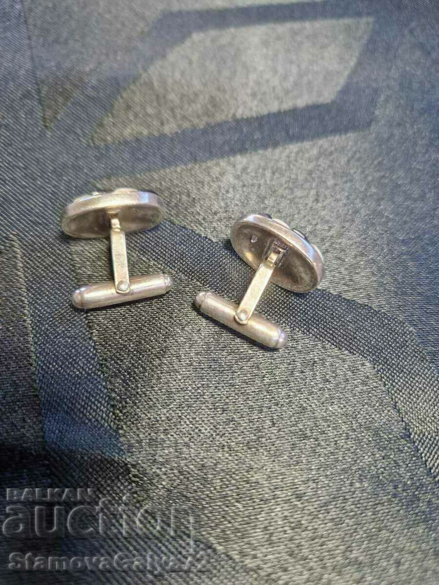 Auction Beautiful antique silver cufflinks Auction Beautiful antique silver cufflinks