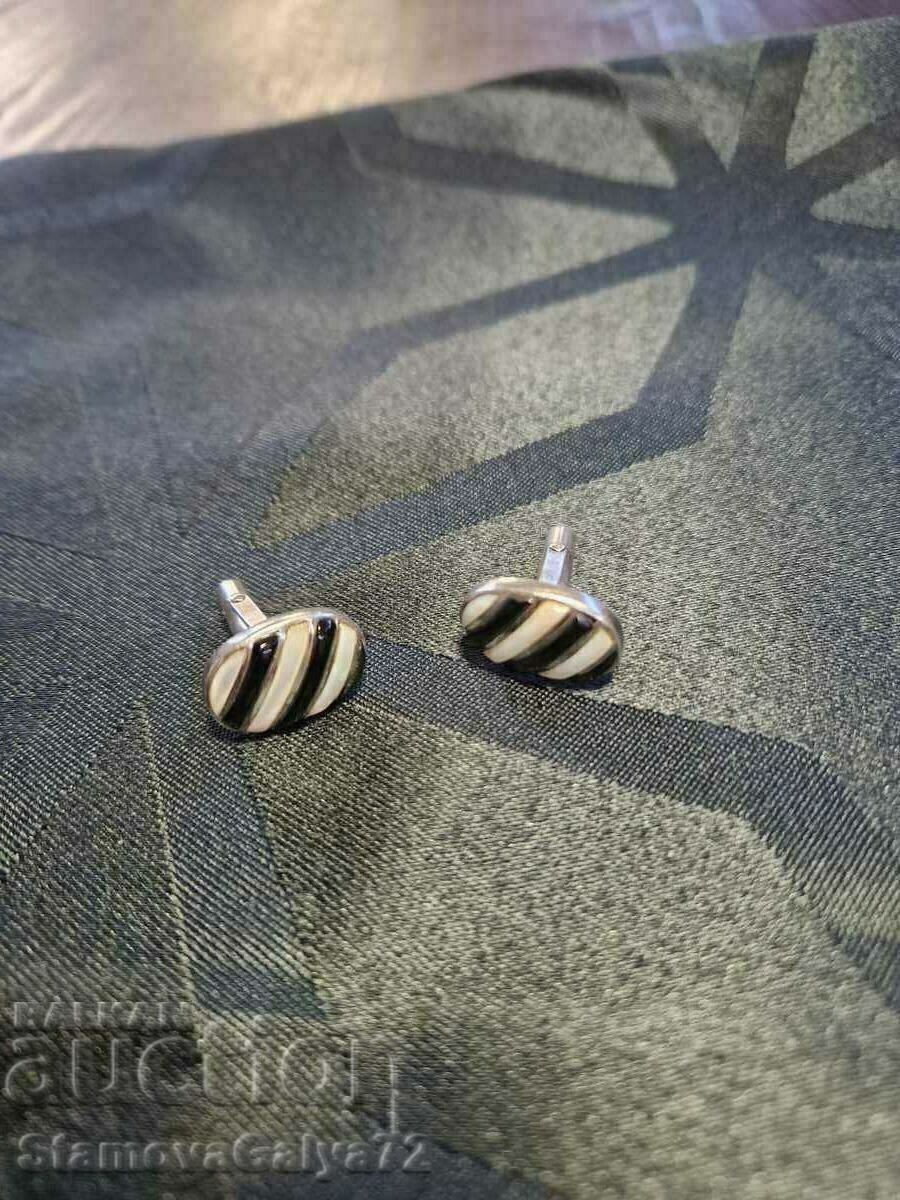 Beautiful antique silver cufflinks