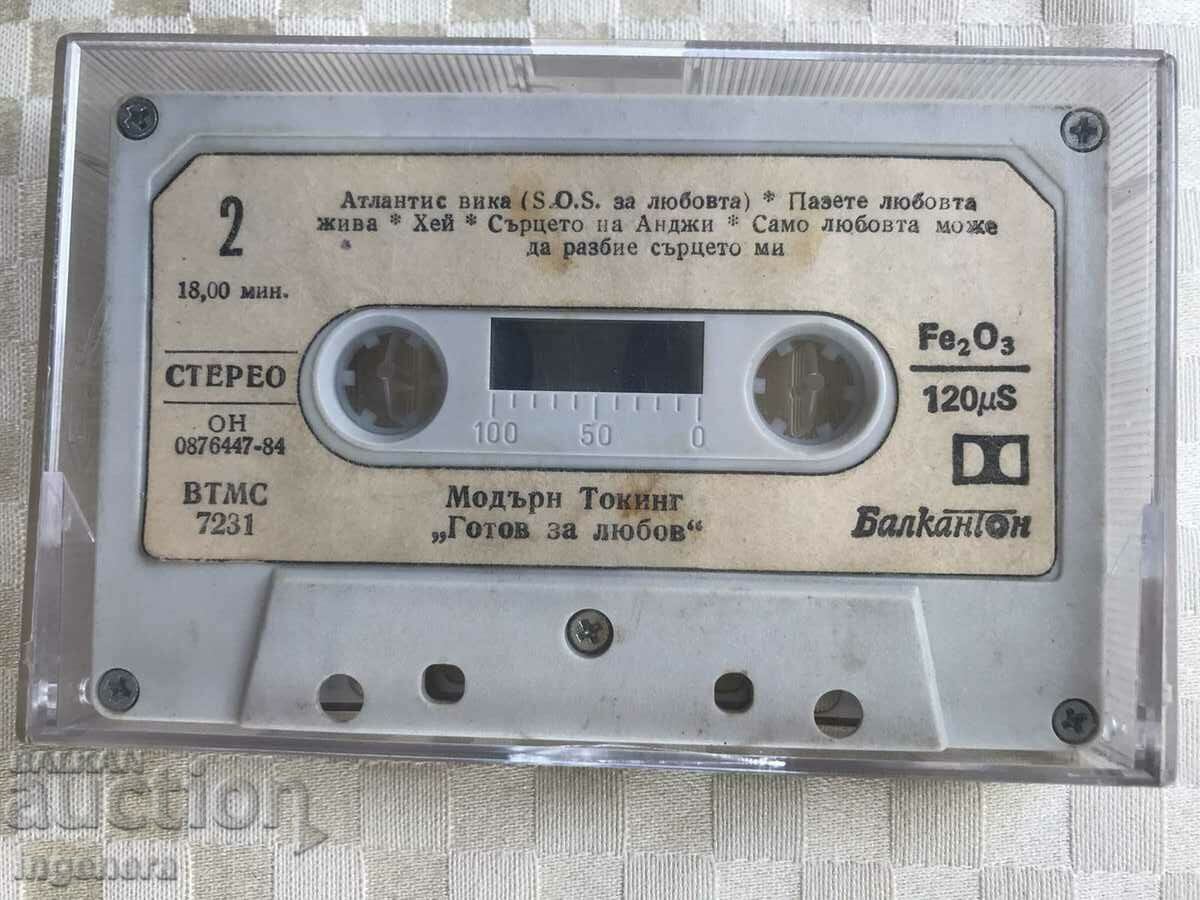 AUDIO CASSETTE CASSETTA ORIGINAL-MODERN TALKING-BALKANTONE - 5 AUDIO CASSETTE CASSETTA ORIGINAL-MODERN TALKING-BALKANTONE - 5