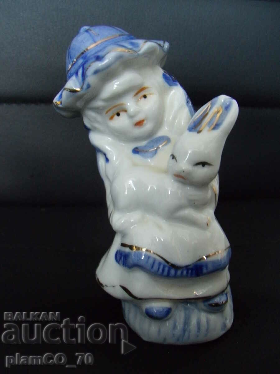 #*7116 old porcelain figurine - 5 #*7116 old porcelain figurine - 5