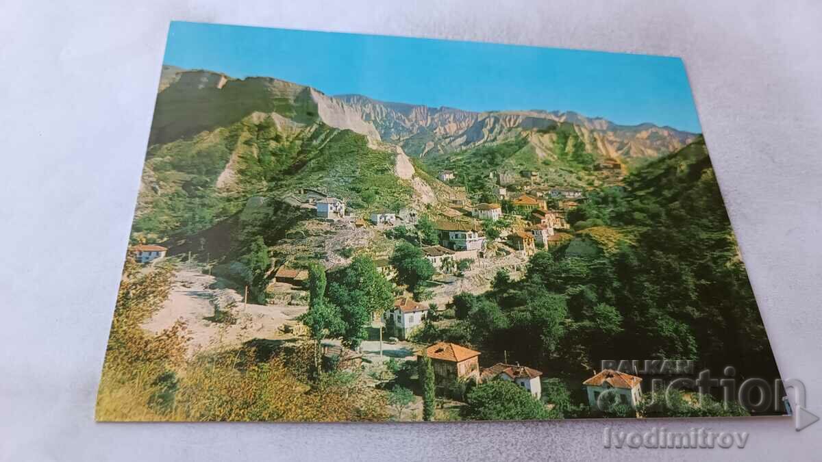 Postcard Melnik General view