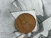 Monedă - Marea Britanie - 1 bănuț | 1939.