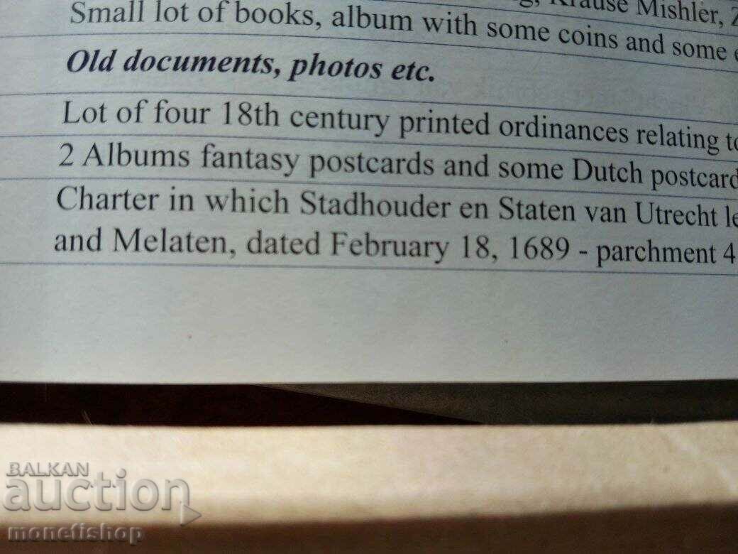 I offer for sale an unexamined document - 7 I offer for sale an unexamined document - 7