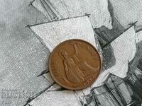 Монета - Великобритания - 1 пени | 1947г.
