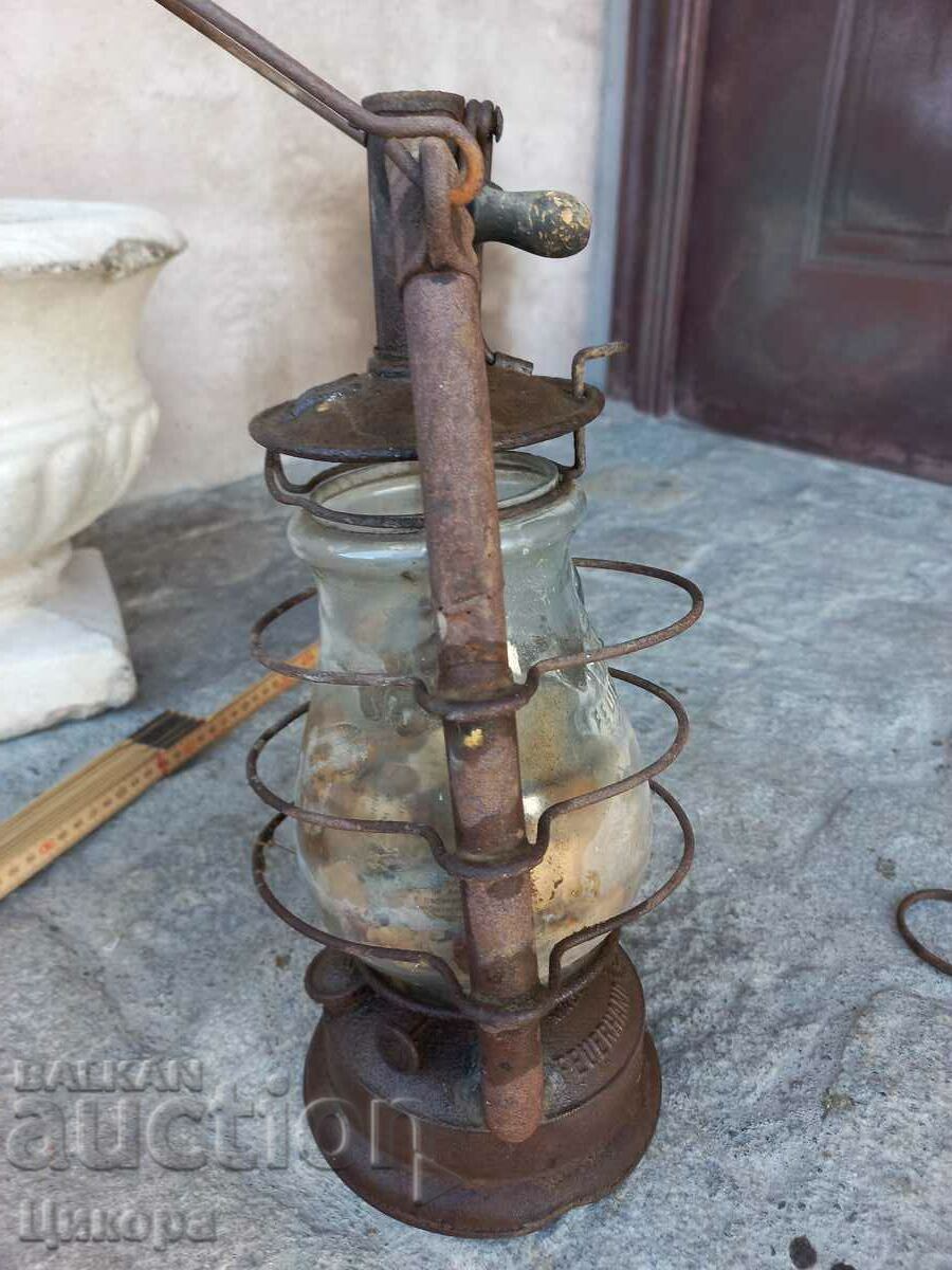 OLD GERMAN GAS LANTERN GAS LAMP - 5 OLD GERMAN GAS LANTERN GAS LAMP - 5